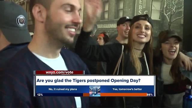 Detroit Tigers Opening Day postponed, rescheduled for Friday afternoon