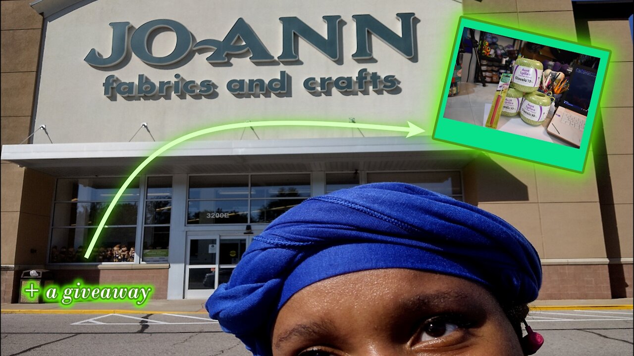 Channel Chat 88: I Went to JoAnn for This Yarn Haul + a Giveaway