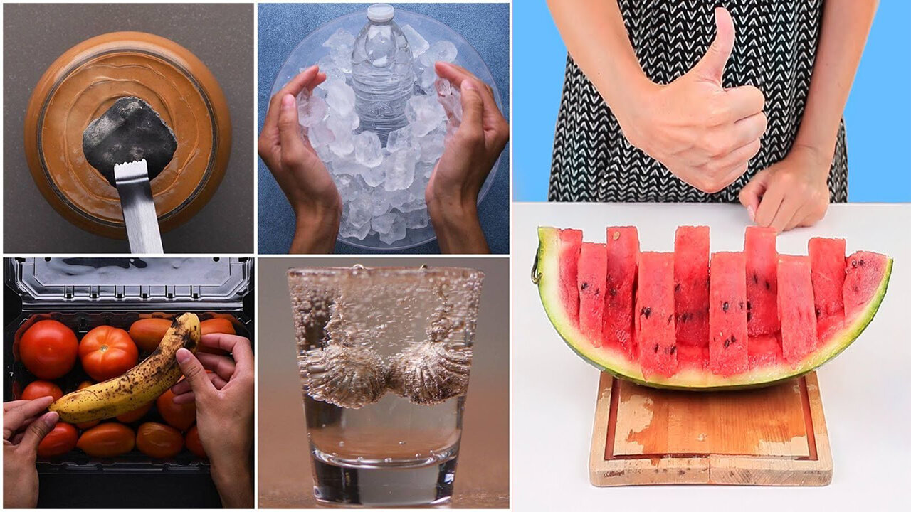 10 tricks you didn't know you could do with your food - Metdaan DIY