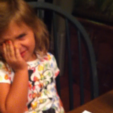 Adorable Little Girl Doesn't Want To Do Her Homework