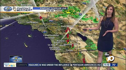 10News Pinpoint Weather with Meteorologist Megan Parry
