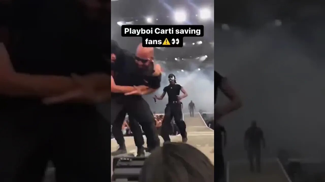 Different angle of Playboi Carti SAVING fan๐ฑ๐