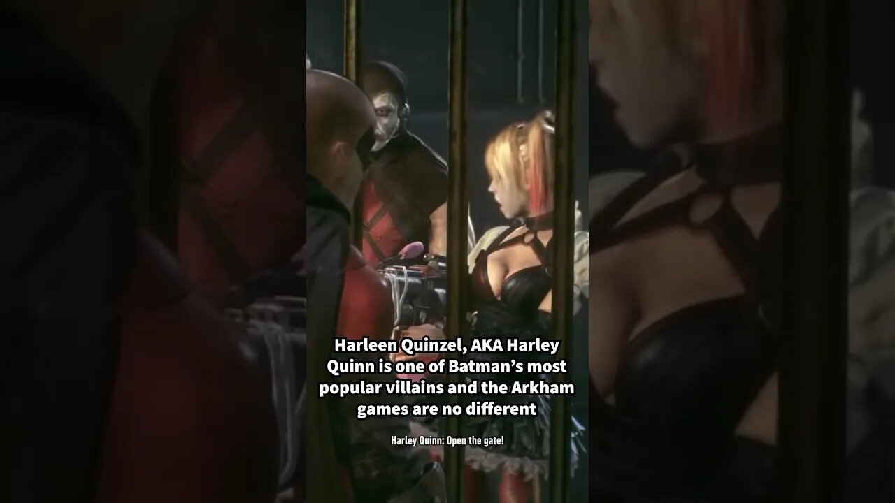 Harley Quinn in the Arkham Series #shorts