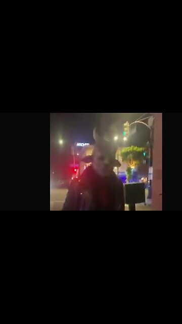 Lol. Satan's Subhuman Minions Walk the Streets at Night and Rage in Hatred