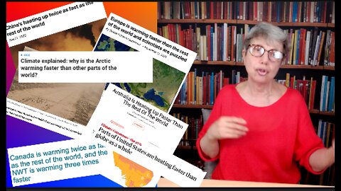 Global Warming - Everywhere is Warming up Faster than Everywhere Else