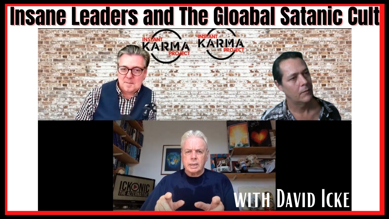 MORONS IN POWER, MASS HYPNOSIS AND THE GREAT AWAKENING - IKP TALK WITH DAVID ICKE PART 2