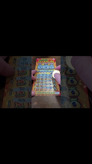 Brand NEW Lottery Tickets Money Bag Multiplier!