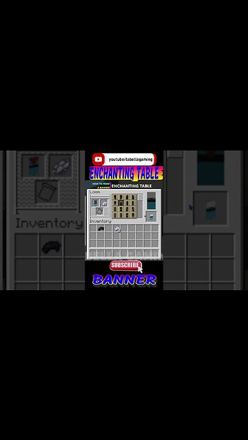 Enchanting Table Banner | Minecraft