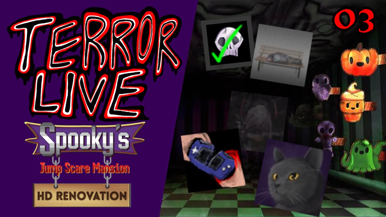 🔴 LIVE | COMPLECIONISTA - Spooky JumpScare Mansion • LIVE TERROR 03