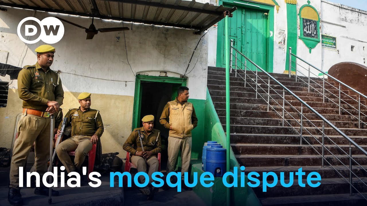 Indian Hindu nationalists claim mosques were built on destroyed Hindu temples | DW News