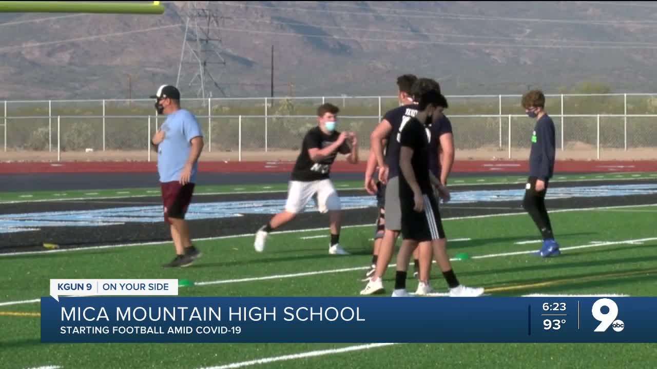 Mica Mountain starts football amid pandemic