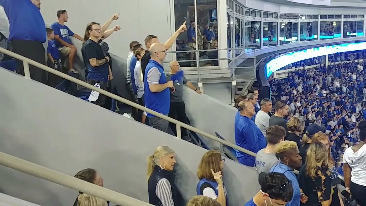 UK and LSU Oct. 9, 2021 - UK 42 - 21 win over LSU- Before the game and heights of the game.