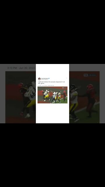 THIS ACTUALLY HAPPENED?!🤯🥵🏈