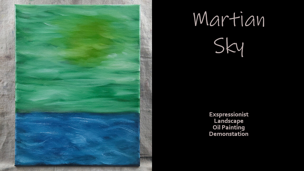 Expressionist Art Takes on the Martian Sky and WINS!