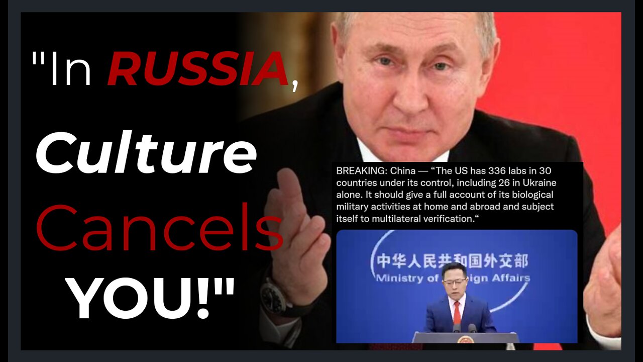 'In Russia, Culture Cancels YOU!' | LIVE! Floatshow [8PM EST]