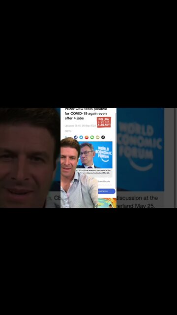 Pfizer CEO Catches Covid For The 2nd Time in 1 Month Even With 4 Jabs!