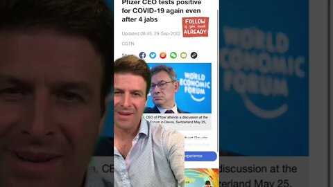 Pfizer CEO Catches Covid For The 2nd Time in 1 Month Even With 4 Jabs!