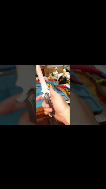 RE4 Krauser Knife 3D Printing, The Power of (CONCENTRIC) Ironing! WIP, full size soon-noncommercial