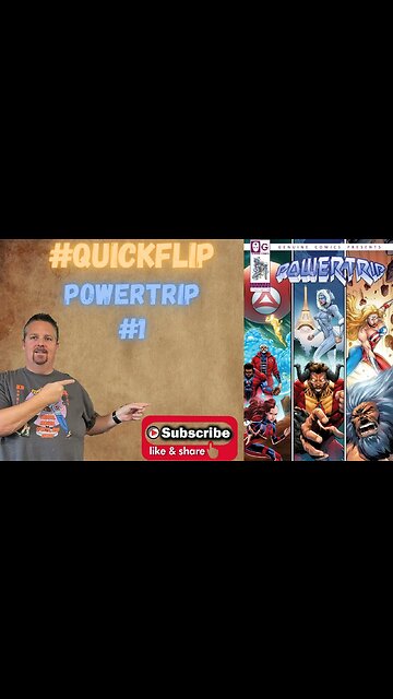 Powertrip #1 Genuine comics #QuickFlip Comic Review Jim Jimenez,Fedrico Sioc, Dave Brink #shorts
