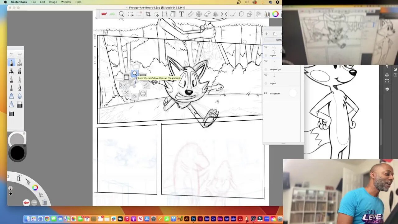 "Mastering Digital Art Linework with Sketchbook"