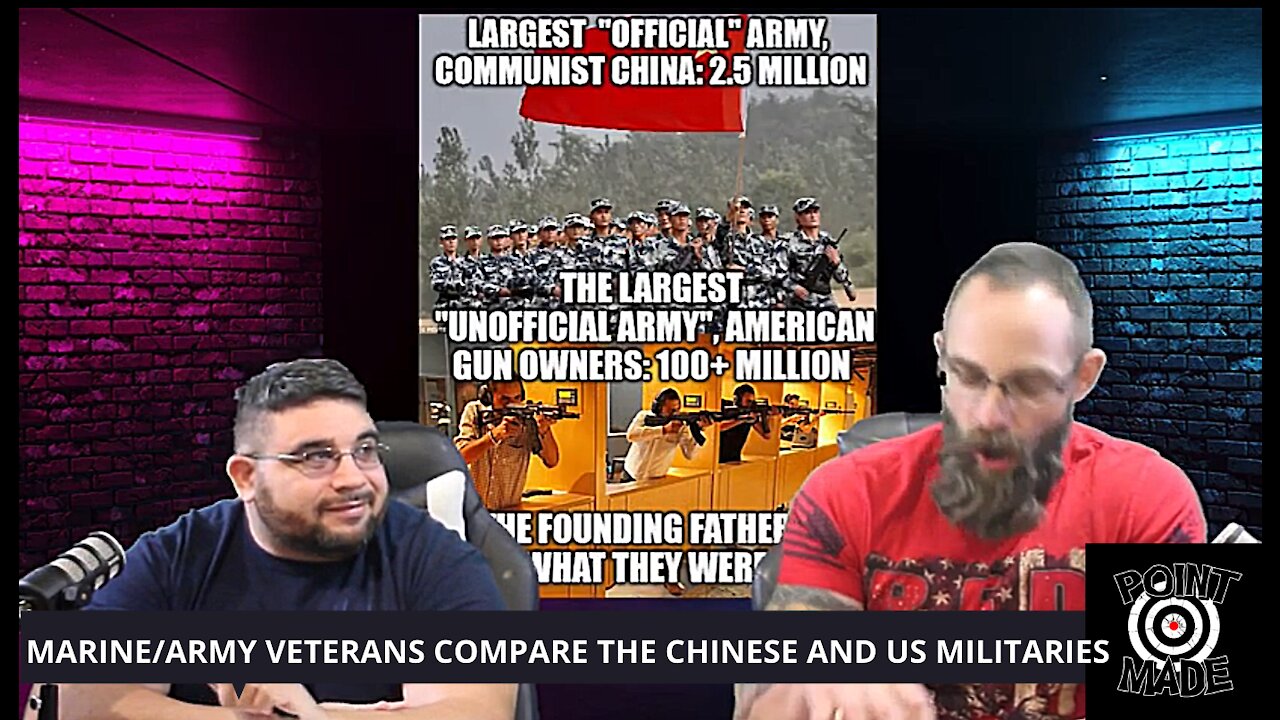 ARMY AND MARINE COMBAT VETERANS COMPARE CHINESE AND AMERICAN MILITARY CAPABILITIES