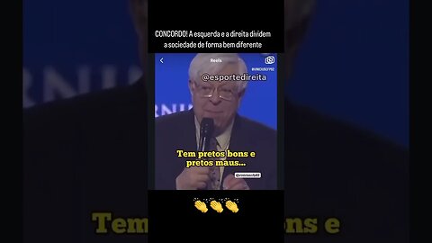 A esquerda e a direita dividem a sociedade de forma bem diferente