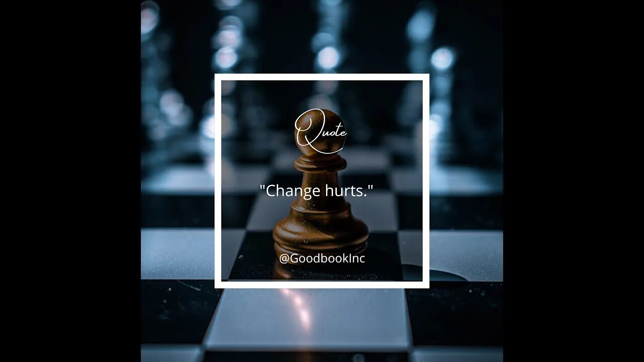 Goodbook Incorporated - Change Hurts