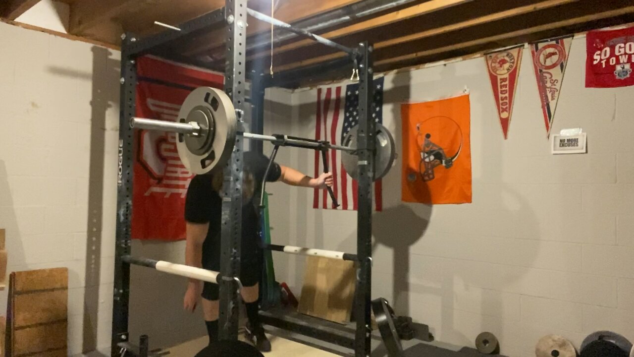 10RPE SSB squats 345 for 10!