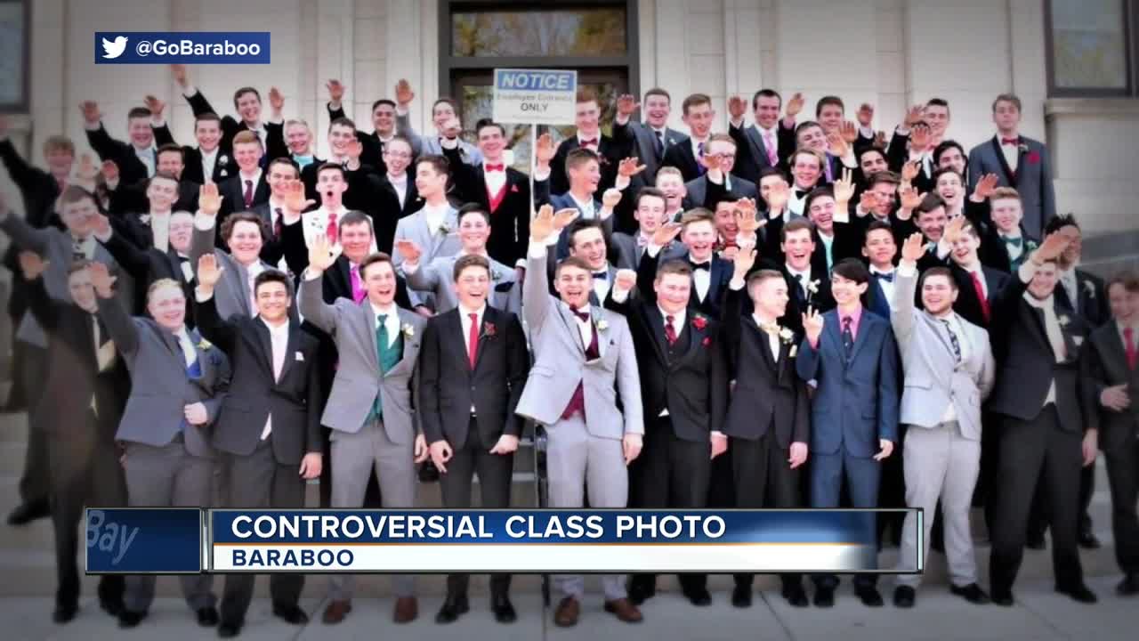 Controversial class photo