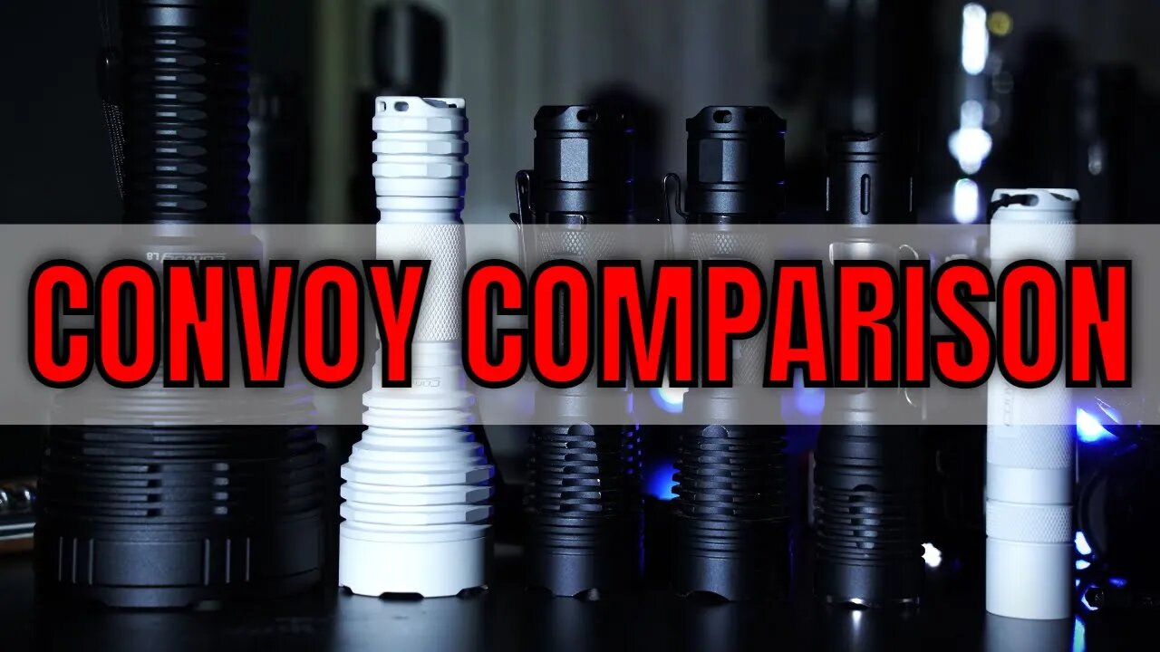 Comparing all my Convoy flashlights | Which is best for you?