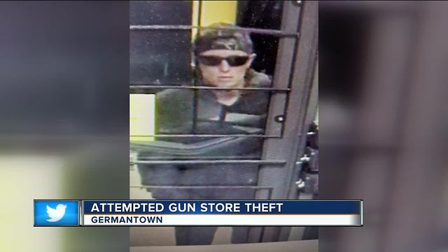 Germantown police looking for 3 suspects who tried to rob a gun shop