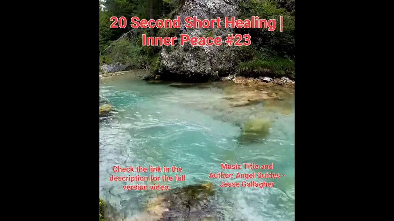 20 Second Short Healing Inner Peace | Meditation Music | Angel Guides | #23 #Meditation #shorts