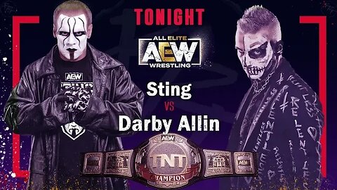 AEW League Network | Darby Allin Vs Sting for the TNT Championship!