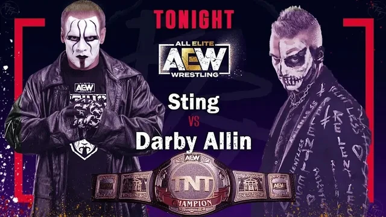 AEW League Network | Darby Allin Vs Sting for the TNT Championship!
