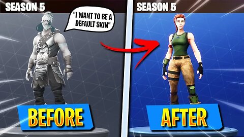 *NEW* HOW TO GET DEFAULT SKIN IN SEASON 5! FORTNITE NEW NO SKIN GLITCH SEASON 5! DEFAULT SKIN GLITCH