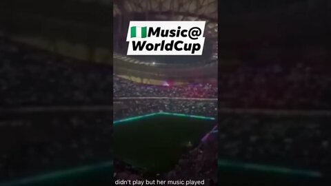 Rema - Calm down song played in Qatar world cup for fans #short #calmdown