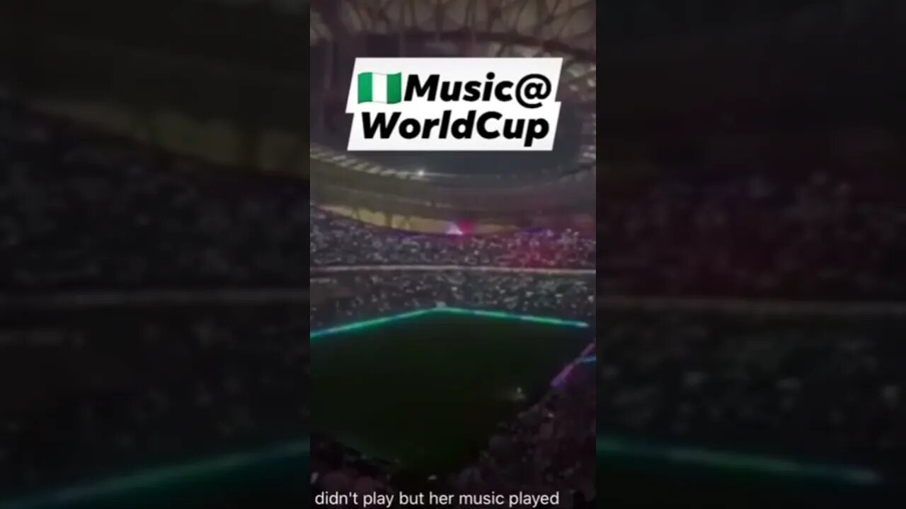 Rema - Calm down song played in Qatar world cup for fans #short #calmdown