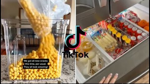 Cleaning, Organizing and Restocking ASMR TikTok compilation