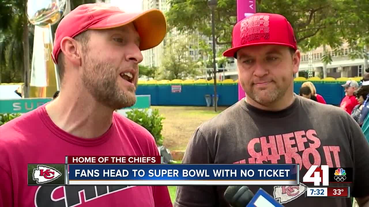 Fans head to Miami without Super bowl tickets