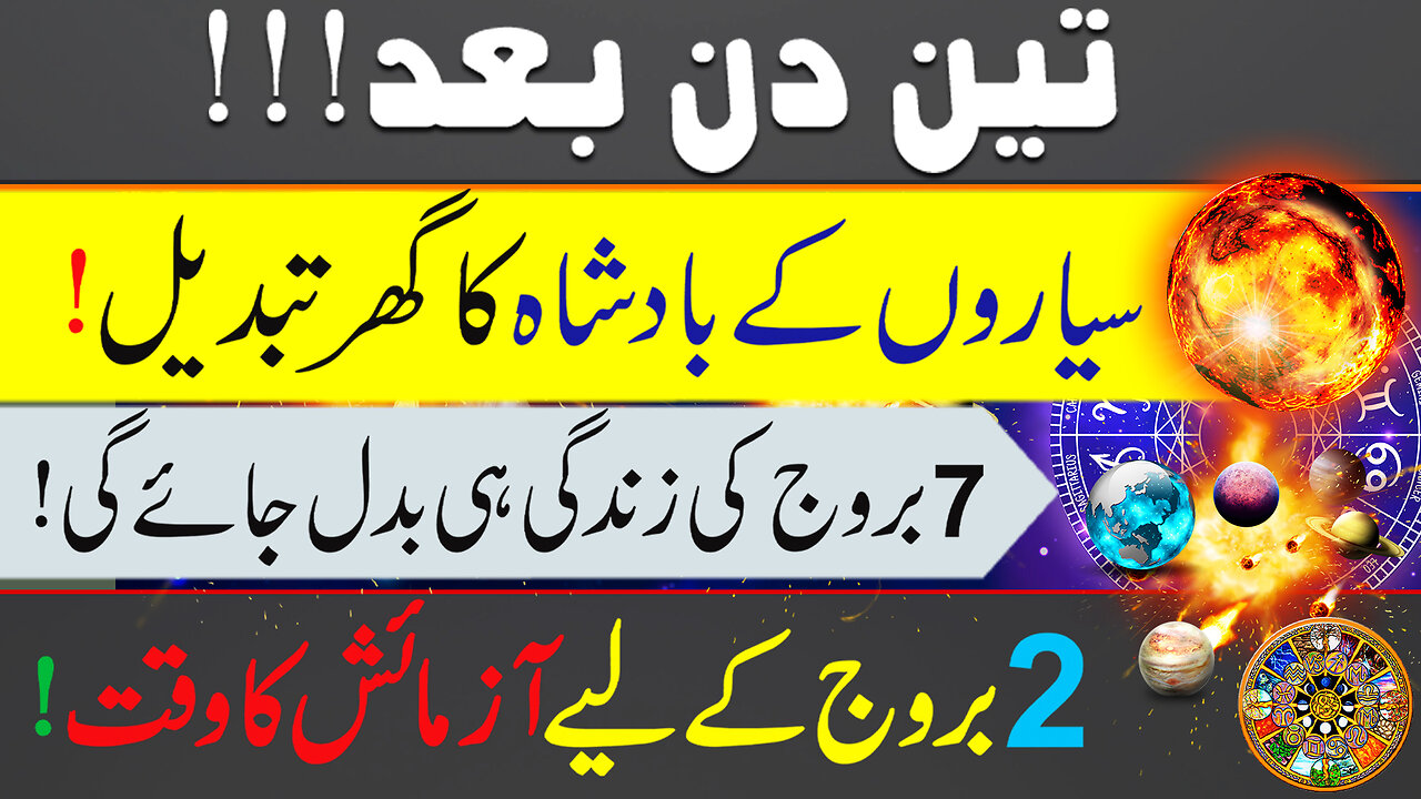 Sun Transit in Pisces on after 3 Days, Aries to Pisces, Golden Time for 7 & Cautious Time for 2 Burj