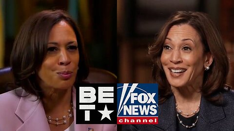 Kamala Does Blackface For BET Interview