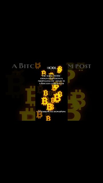 HODL: The Phenomenon of Holding Bitcoin - Fact #3 #shorts