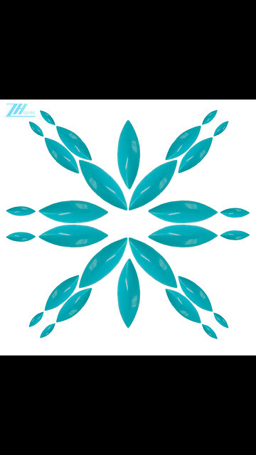 Turquoise 5mm*15mm Cabochon Olive High Quality Loose Beads Necklace Jewelry05