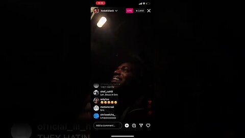 Kodak Black Speaking “Super Gremlin” On IG Live