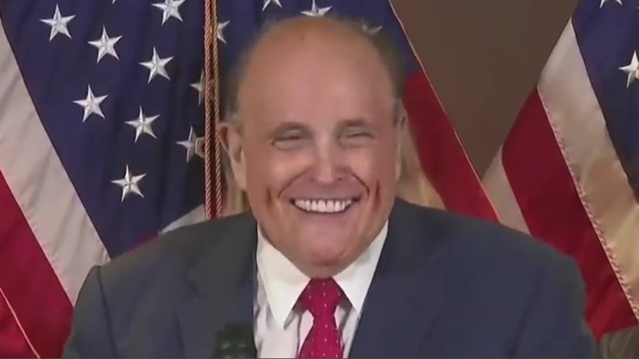 Rudy Giuliani Laughs At CNN