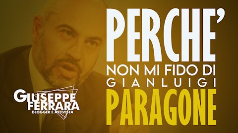 Perché non mi fido di Gianluigi Paragone