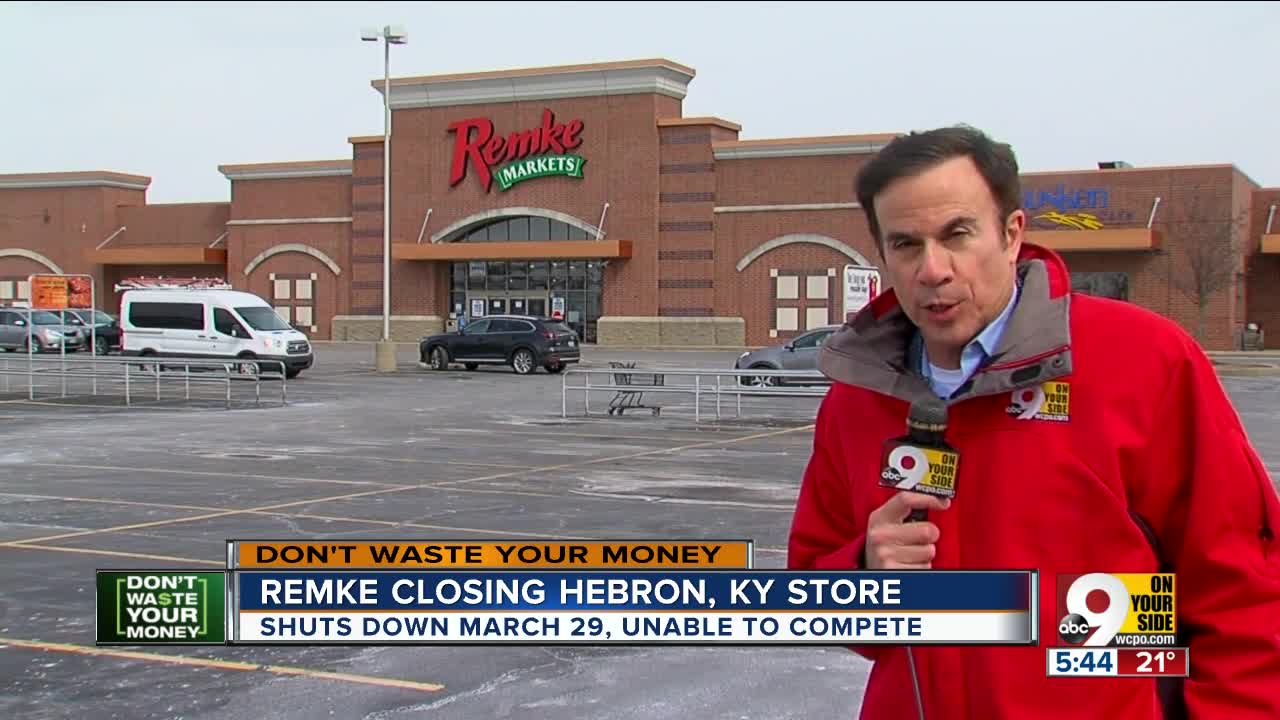 Struggling to compete, Remke closes Hebron store