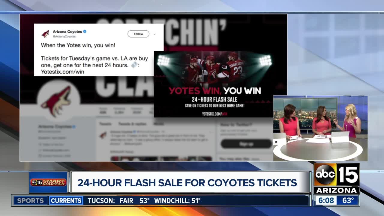 Get Coyotes tickets at a great price!