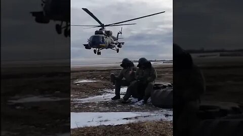 Mi 8 helicopter & morning coffee 🤟🏻 #warinukraine #shorts online video cutter com
