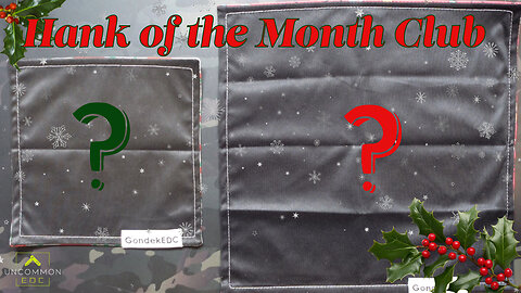 December 2024 Gondek EDC Hank of the Month Club (HOTMC) STANDARD & XL Unveiling